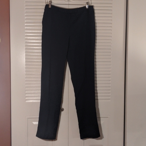 Navy Jones NY slacks, size 4 - Picture 2 of 6
